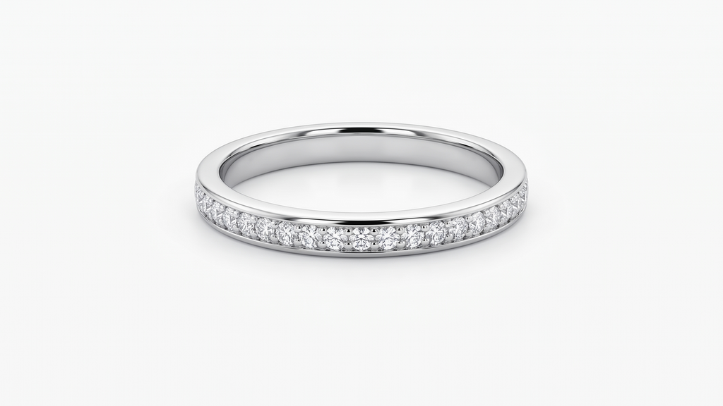 0.18ct Natural Diamond Band