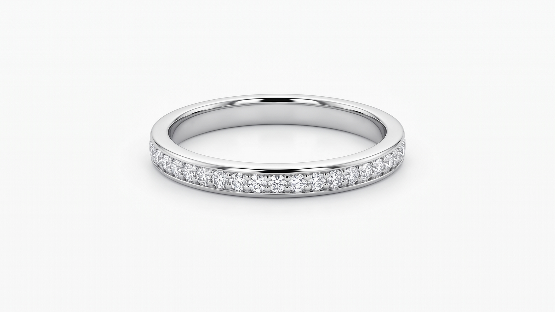 0.18ct Natural Diamond Band