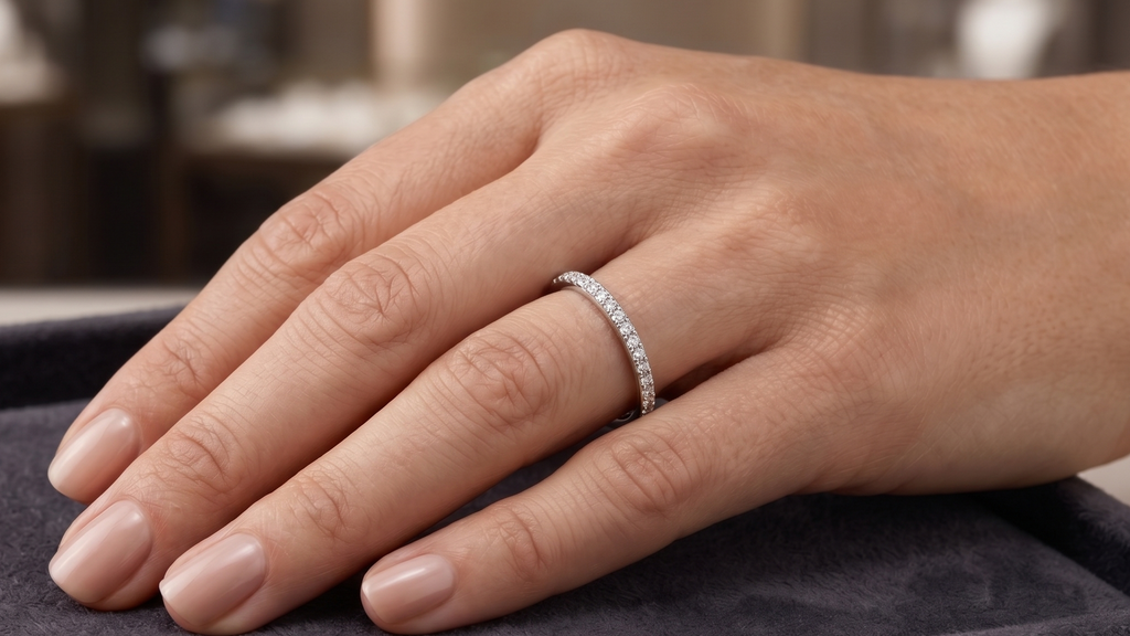 0.18ct Natural Diamond Band