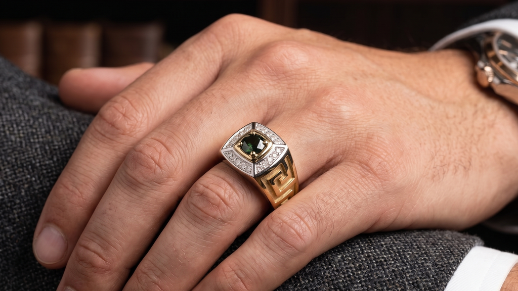 1.01ct Sapphire & Diamond Ring